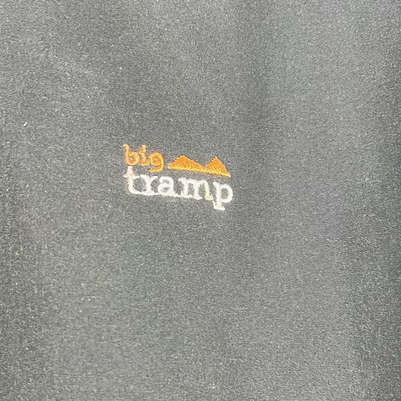 Vintage Big Tramp Windbreaker Black Size M - Picture 3 of 10